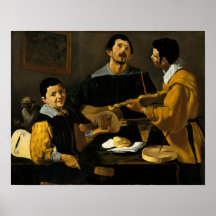 Velázquez - Drie Musici 1616