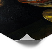 Velázquez - een oude vrouw die eieren kokt poster (Hoek)