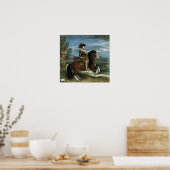 Velázquez - Equestrian Philip IV 1631 Poster (Keuken)