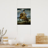 Velázquez - Equestrische Prins Baltasar Carlos 163 Poster (Keuken)