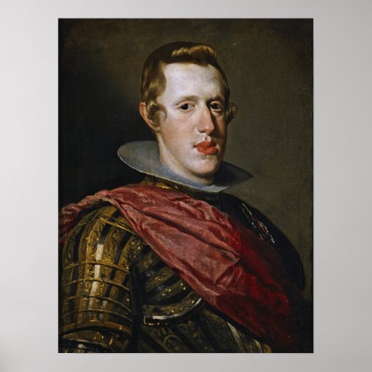 Velázquez - Filips IV 1626 Poster (Voorkant)