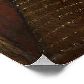 Velázquez - Isabel de Bourbon Spanje Portugal Poster (Hoek)