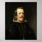 Velázquez - koning van Spanje Poster (Voorkant)