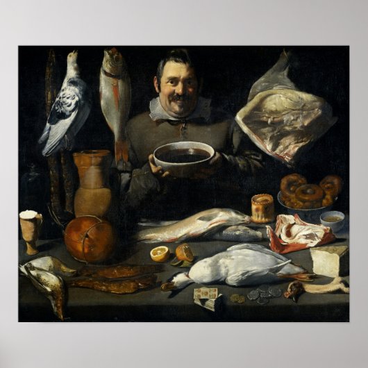 Velázquez - Koopman 1625 Poster (Voorkant)