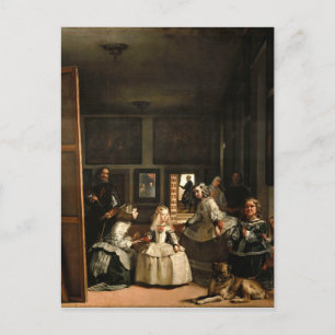 VELAZQUEZ - Las Meninas 1656 Briefkaart