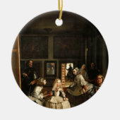 VELAZQUEZ - Las Meninas 1656 Keramisch Ornament (Voorkant)