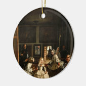 VELAZQUEZ - Las Meninas 1656 Keramisch Ornament (Links)