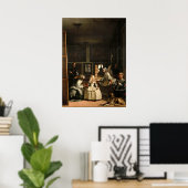 VELAZQUEZ - Las Meninas 1656 Poster (Thuiskantoor)