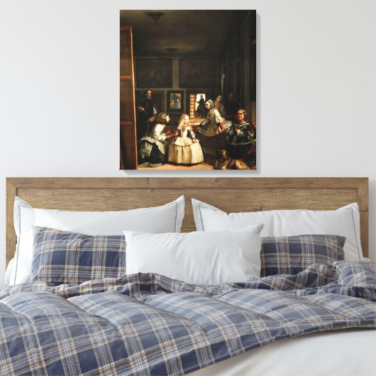 Velazquez Las Meninas Canvas Afdruk (Insitu (Slaapkamer))