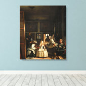 Velazquez Las Meninas Canvas Afdruk (Insitu (Houten vloer))
