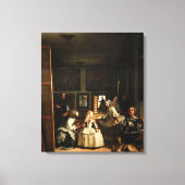 Velazquez Las Meninas Canvas Afdruk (Voorkant)