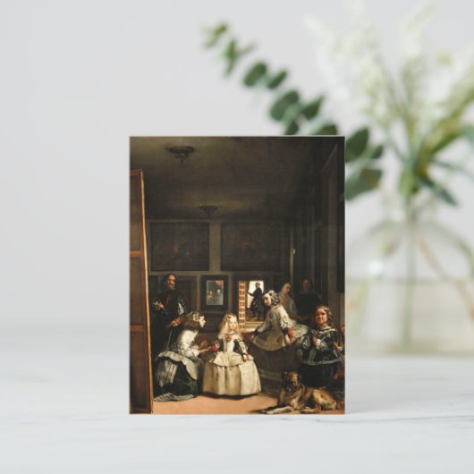 Velazquez Las Meninas Kaart (Staand voorkant)