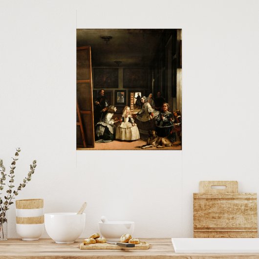 Velazquez Las Meninas Poster (Keuken)