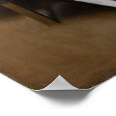 Velázquez - Philip IV van Spanje in bruin en zilve Poster (Hoek)