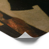 Velázquez - portret van een dame poster (Hoek)