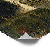 Velázquez - villa Medici in Rome Grotto-Loggia Poster (Hoek)