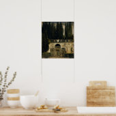 Velázquez - villa Medici in Rome Grotto-Loggia Poster (Keuken)