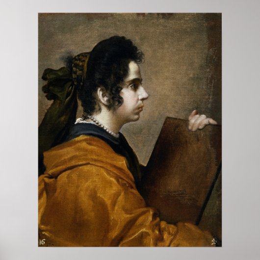 Velázquez - vrouw van kunstenaars onder de dekmant poster (Voorkant)