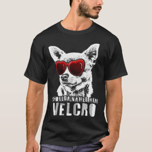 Velcro Chihuahua Dog T-shirt