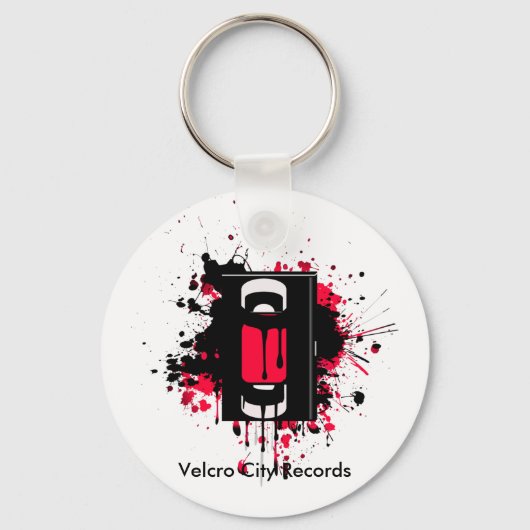 Velcro City Records Sleutelhanger (Voorkant)