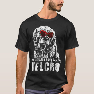 Velcro Golden Retriever Dog T-shirt