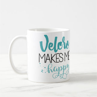 Velcro maakt me een gelukkige Mok