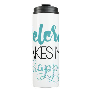 Velcro maakt me een vrolijke tumbler thermosbeker