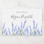 Veld 2 voedselcontainer etiket (Enkel label)