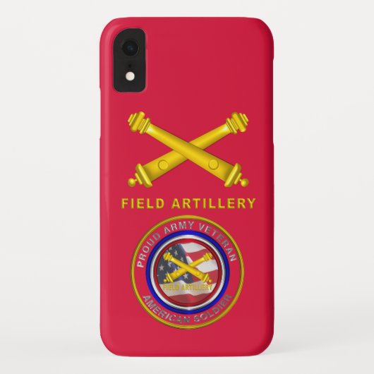 Veld Artillerie Kleuren - Veteraan Case-Mate iPhone Case (Achterkant)