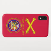 Veld Artillerie Kleuren - Veteraan Case-Mate iPhone Case (Achterkant (horizontaal))