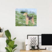 Veld Bloemen Poster (Thuiskantoor)