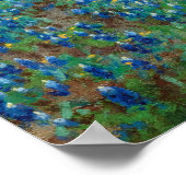 Veld Bluebonnets, 1918-1920, door Julian Onderdon Poster (Hoek)