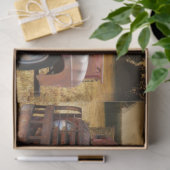  veld Boerderij rode vrachtwagen Tissuepapier (Geschenk)