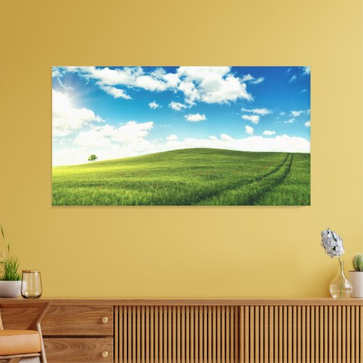 Veld Canvas Afdruk (Insitu (Woonkamer))