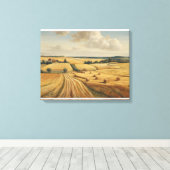 Veld Canvas Afdruk (Insitu (Houten vloer))