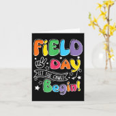 Veld dag voor leraar en leerling Laat de spelen be Kaart (Gele Bloem)