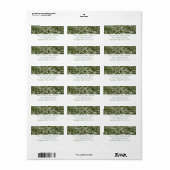 Veld Daisies Alaskan Wildflower Etiket (Full Sheet)