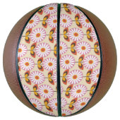 Veld Daisies roze Basketbal (Verticaal)