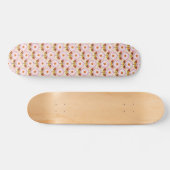 Veld Daisies roze Persoonlijk Skateboard (Horizontaal)