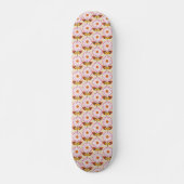 Veld Daisies roze Persoonlijk Skateboard (Voorkant)