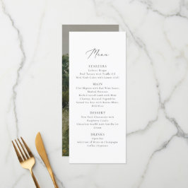  Veld, Fine art geïnspireerd bruiloft Menu