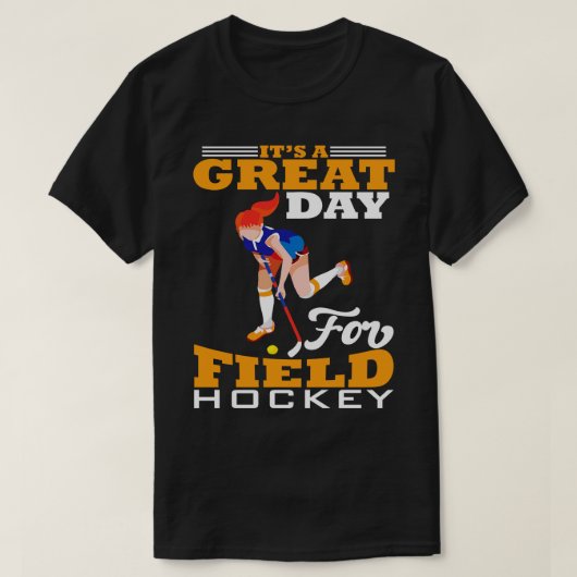 Veld Hockey 4 T-shirt (Design voorkant)