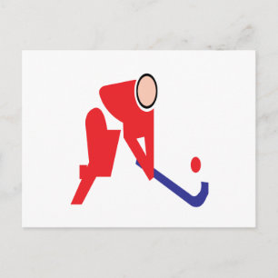 Veld Hockey 5 Briefkaart