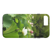 Veld Lotus Flowers Summer Garden Case-Mate iPhone Case (Achterkant (Horizontaal))