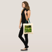 Veld Lotus Flowers Summer Garden Tote Bag (Voorkant (model))