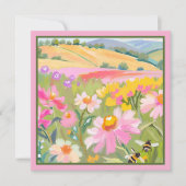 Veld met bijen (Voorkant)