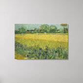 Veld met bloemen nabij Arles Canvas (Voorkant)