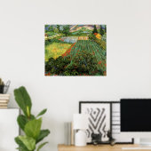 Veld met klaprozen door Vincent van Gogh Poster (Thuiskantoor)