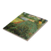 Veld met klaprozen door Vincent van Gogh Tegeltje (Zijkant)