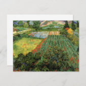 Veld met klaprozen van Vincent van Gogh (Voorkant / Achterkant)